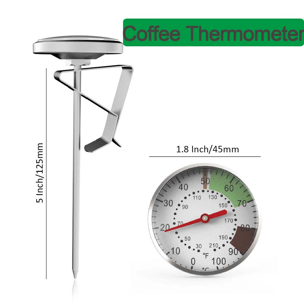 Kitchen Appliances Cooking - 0-100°C Food Thermometer Stainless Steel Coffee
