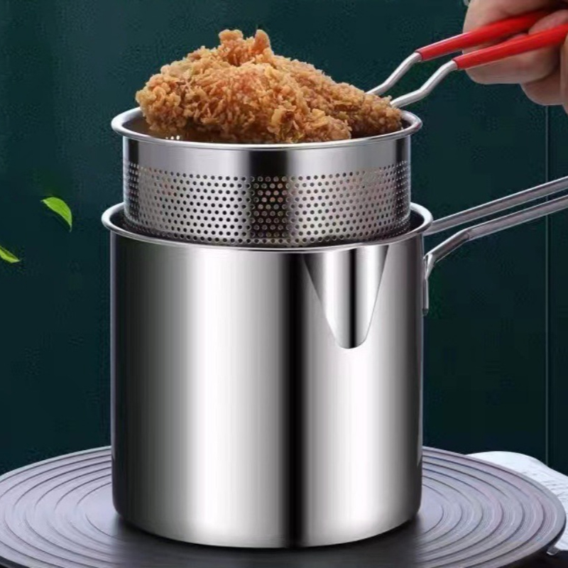 304 Stainless Steel Deep Fryer - đánh giá và giá Kitchen Appliances Cooking