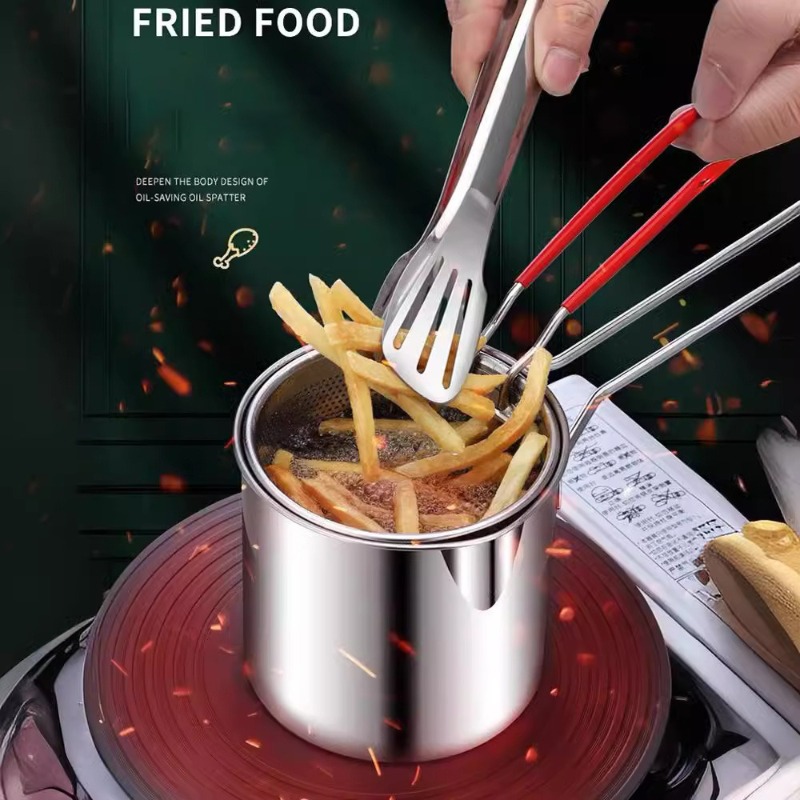 304 Stainless Steel Deep Fryer - đánh giá và giá Kitchen Appliances Cooking