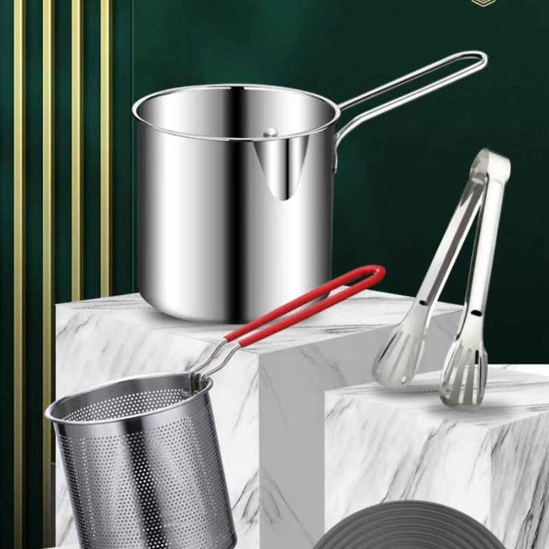 304 Stainless Steel Deep Fryer - đánh giá và giá Kitchen Appliances Cooking