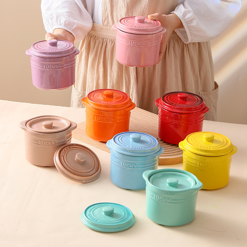 Double Lid Ceramic Bowl,Bird's - đánh giá và giá Kitchen Appliances Cooking