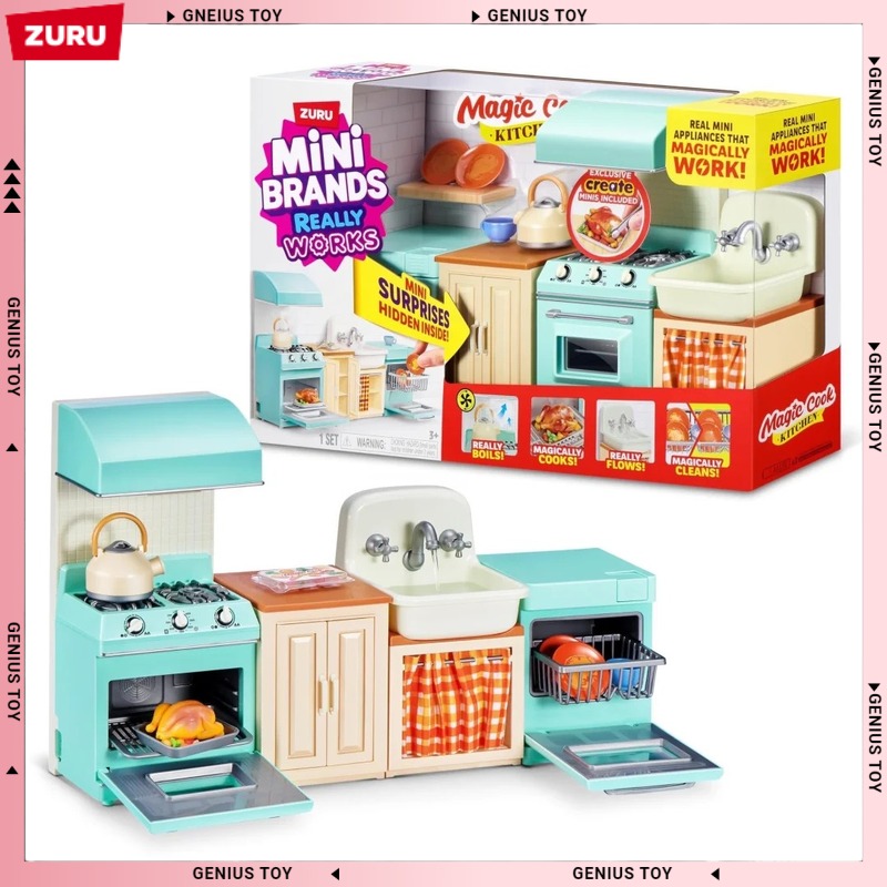 Zuru Mini Brands Magic Cook Ki - đánh giá và giá Kitchen Appliances Cooking