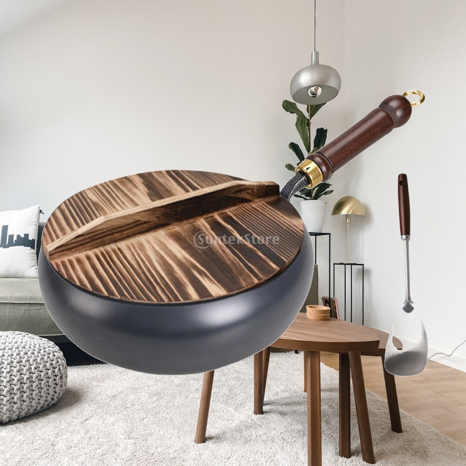 Stir Fry Wok Nonstick Iron Fla - đánh giá và giá Wok Electric Flat