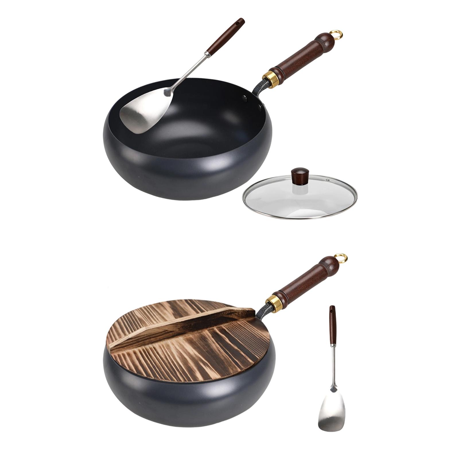 Stir Fry Wok Nonstick Iron Fla - đánh giá và giá Wok Electric Flat