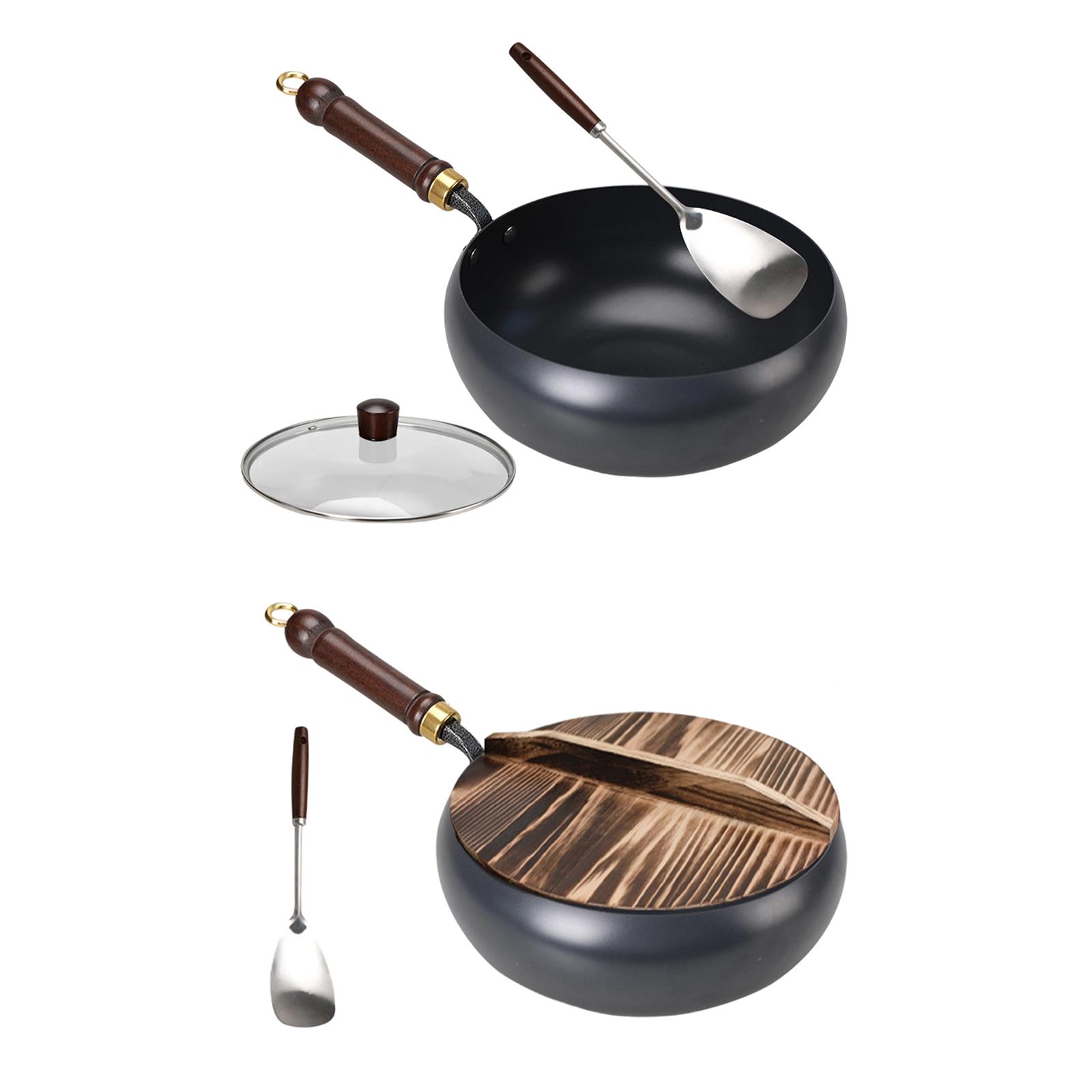 Stir Fry Wok Nonstick Iron Fla - đánh giá và giá Wok Electric Flat