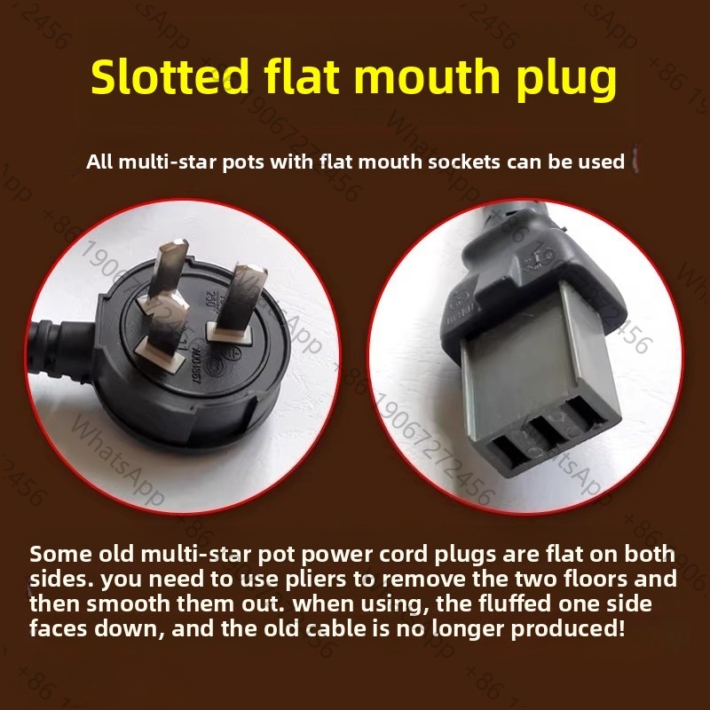 pot original wire connection l - đánh giá và giá Wok Electric Flat