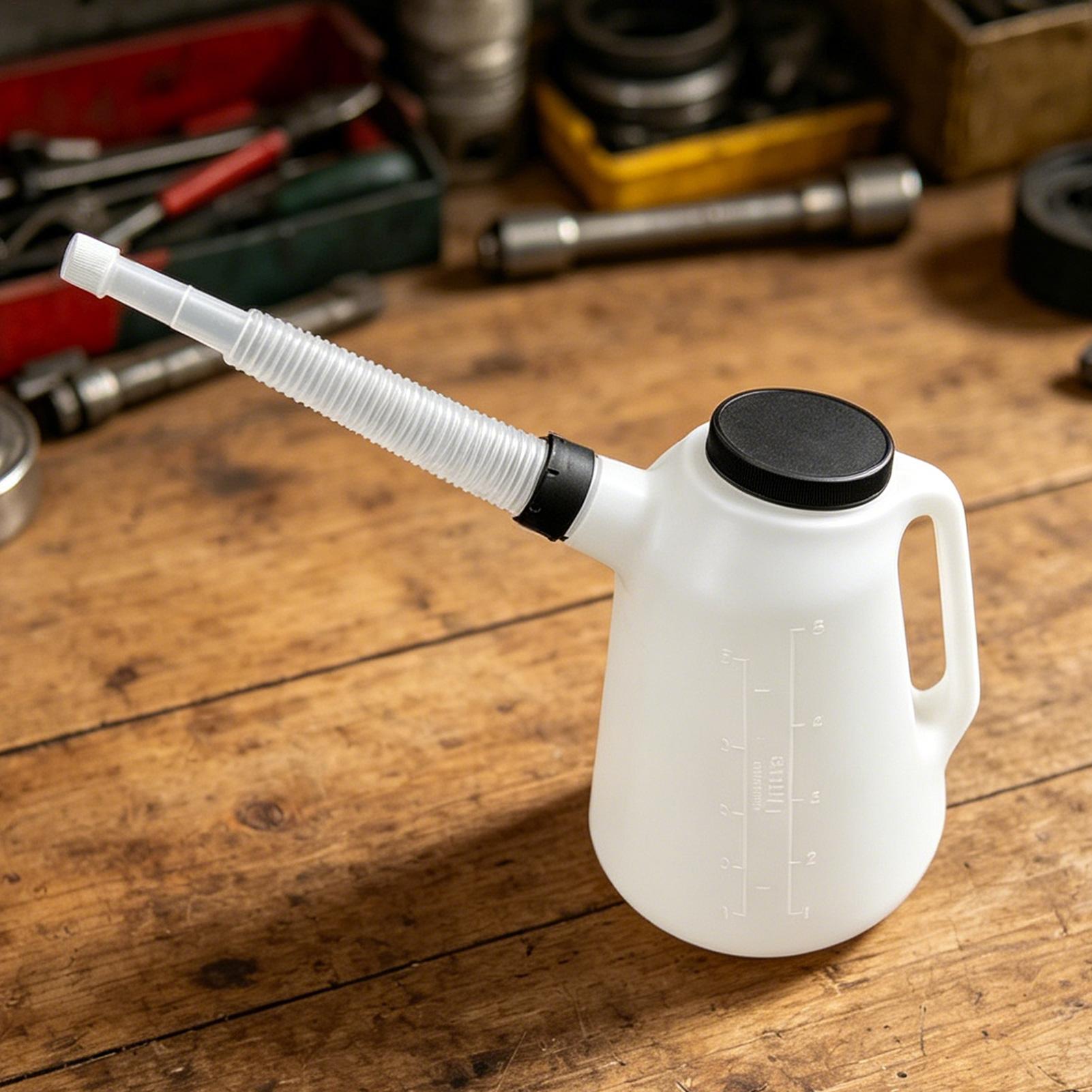 New 5L Oil Fill Jug with Spout - đánh giá và giá Kitchen Appliances Cooking