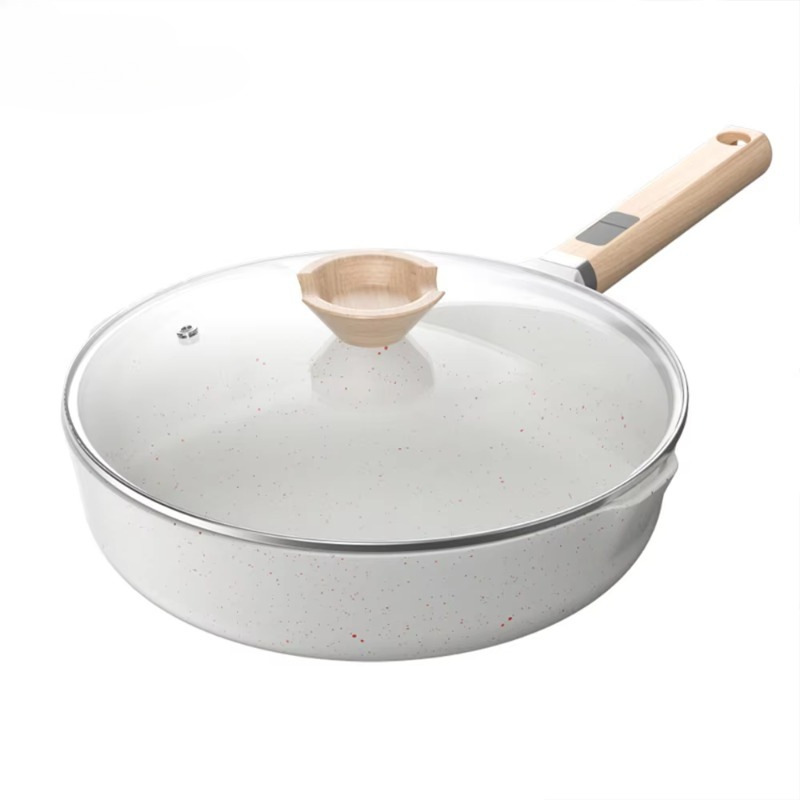 Flat-bottomed non-stick pan, h - đánh giá và giá Wok Electric Flat