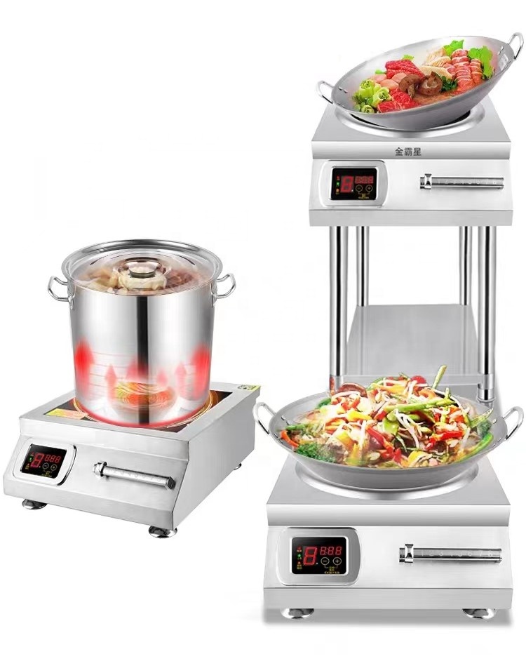 High Power 5kw Cooking Wok Bur - đánh giá và giá Wok Electric Flat